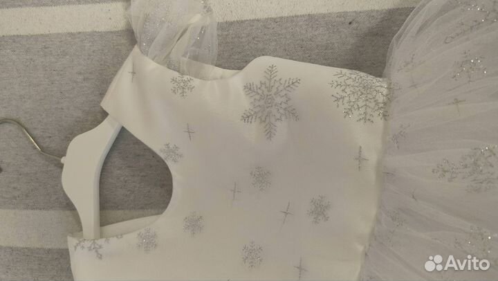 Платье снежинки