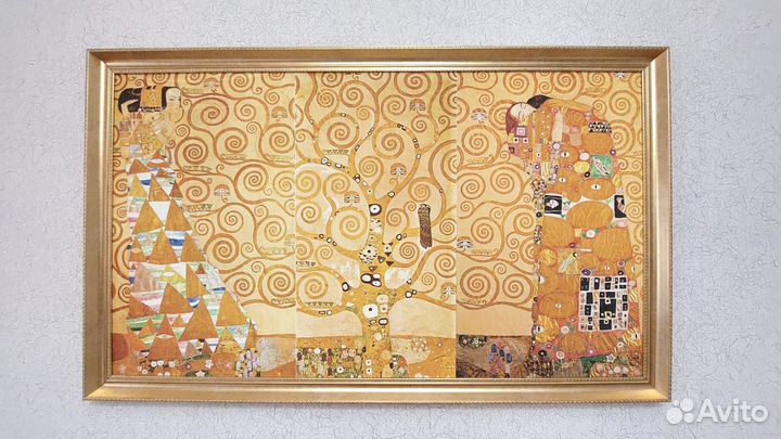 Климт картина древо жизни