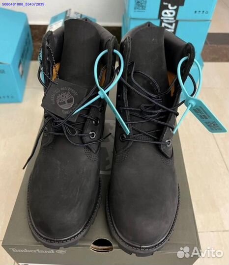 Ботинки Timberland черные Оригинал