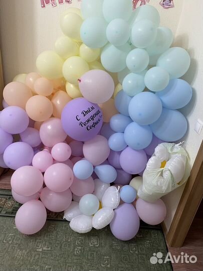 Арка из воздушных шаров