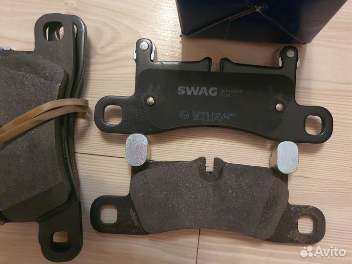 Колодки тормозные туарег нф NF Порше каенн