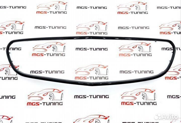 Обод решетки черный W212 рест E-class AMG пакет