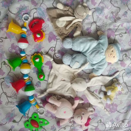 Игрушки, погремушки, мобиль