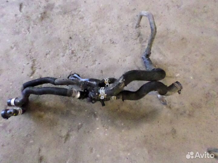 Citroen c4 термостат с подрубками 2011-2020г