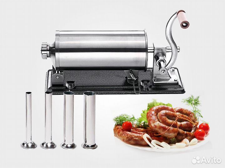 Шприц колбасный на 3 кг горизонтальный