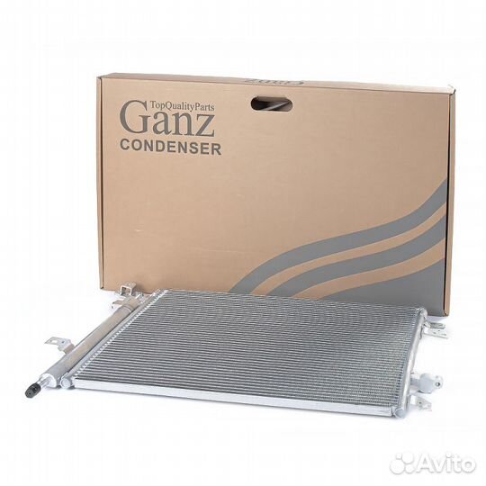 Радиатор кондиционера volvo S60/S80 ganz GIC061