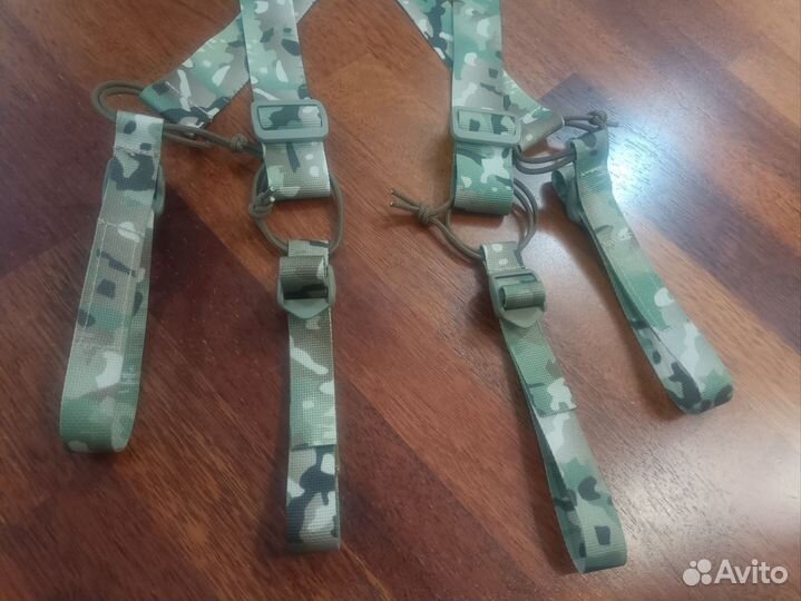 Подтяжки для пояса тактического боевого,multicam