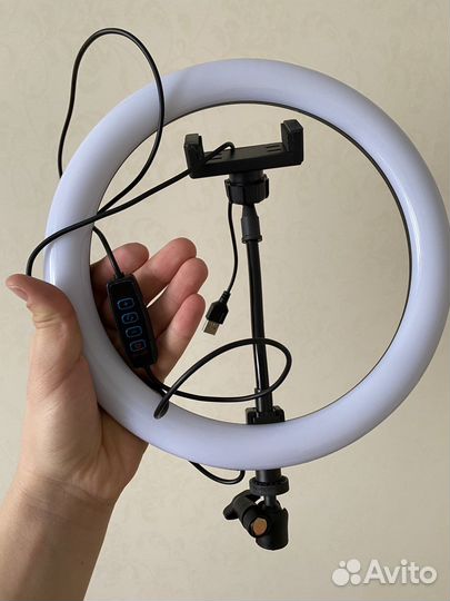 Кольцевая лампа для тик тока rgb