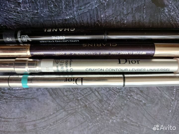 Косметика lux Chanel Dior Clarins карандаши