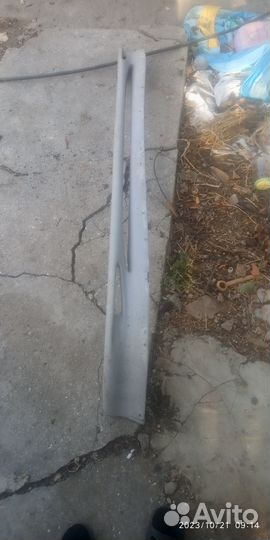 Накладка на бампер Мерседес вито638