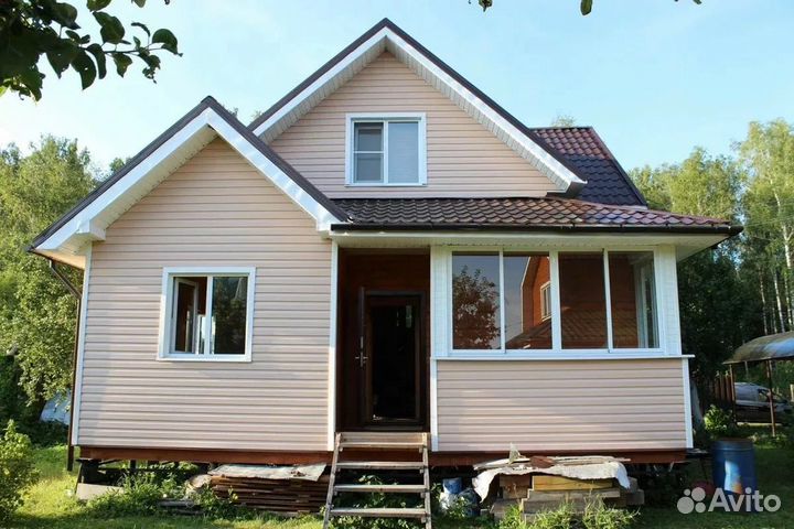 Обшивка домов сайдингом