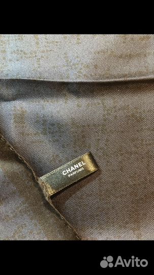 Мужской шёлковый платок+ семпл 1,5 ml Chanel