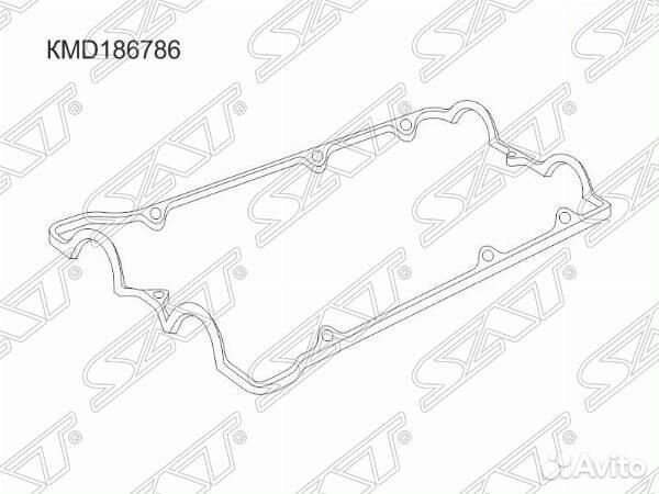 Прокладка клапанной крышки MMC 6G73/6G74 dohc 24V