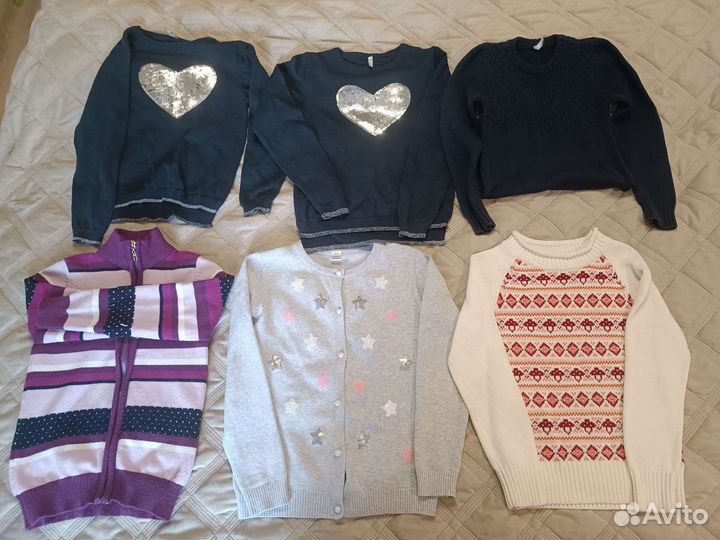 Большой пакет школьной одежды 128-134