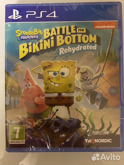 Spongebob Squarepants Battle for Bikini Bottom PS4