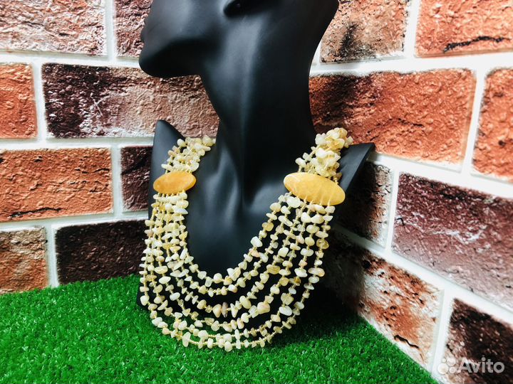 Z.8061 колье цитрин