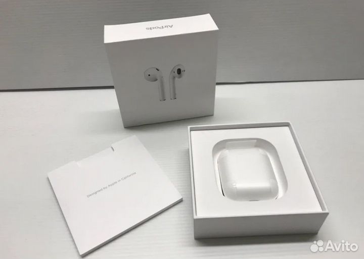 Беспроводные наушники apple airpods 2