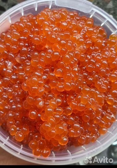 Красная икра лососевая