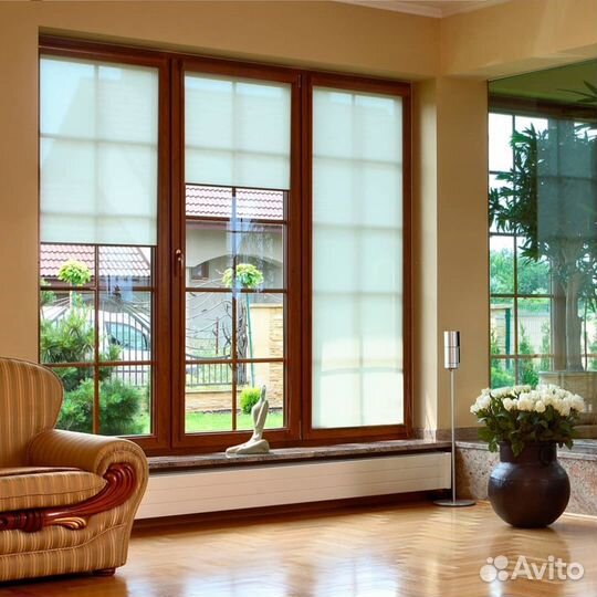 Пластиковые окна. остекление коттеджей