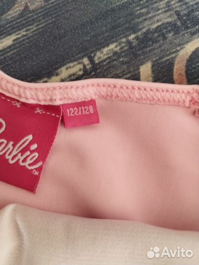 Купальник розовый для девочки 122 128