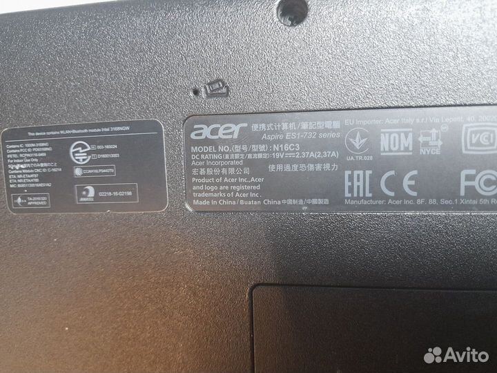 Ноутбук Acer Aspire ES1-732