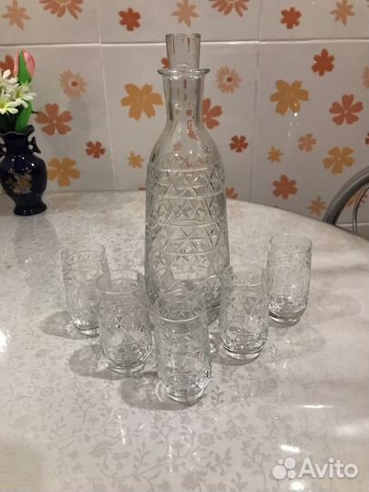 Графин хрустальный СССР