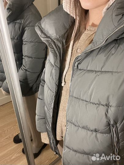 Пуховик женский Ostein серый
