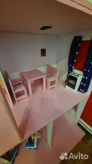 Домик кукольный большой