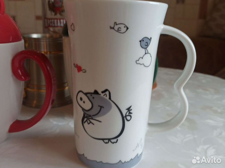 Кружки бокалы новые