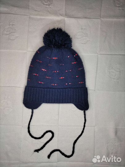 Шапка на девочку 46-48 р-р