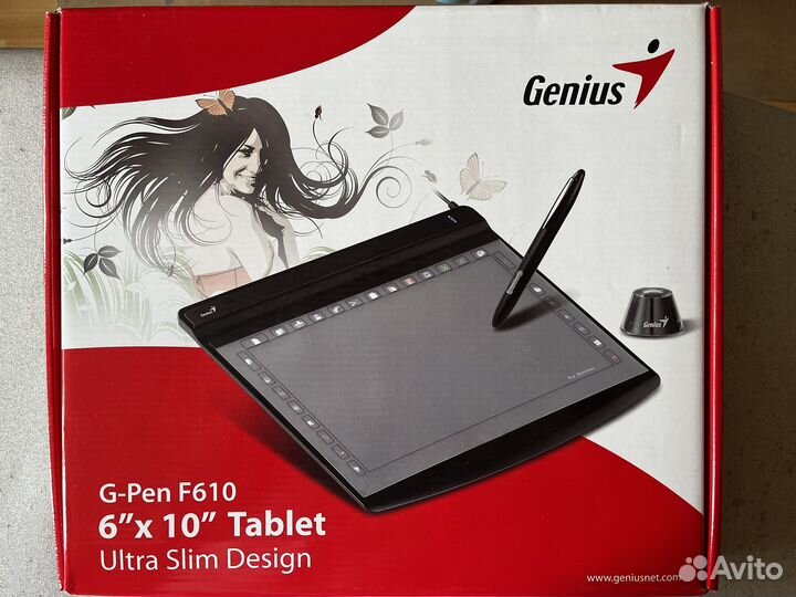 Графический планшет Genius G-Pen F610