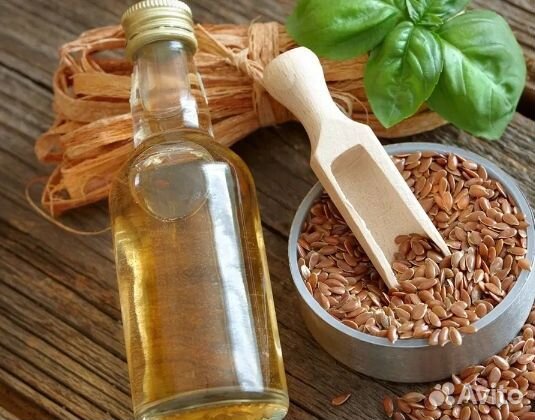 Живое масло льна холодного отжима