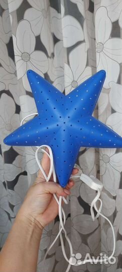 Светильник ночник IKEA звезда