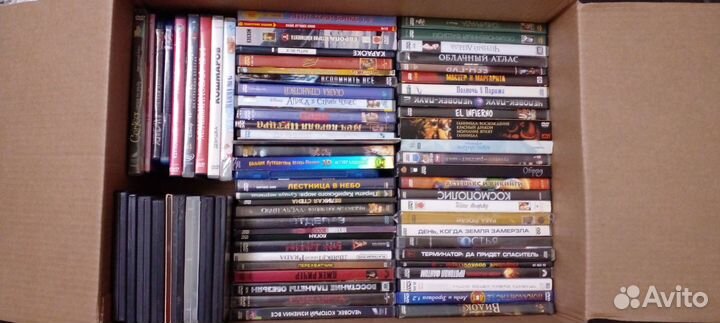 Dvd диски коробка