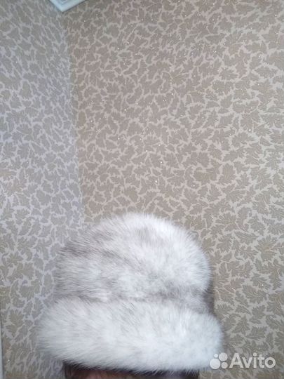 Шапка норковая женская