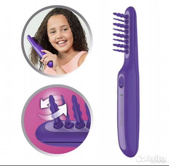 Распутывающая электрическая расческа remington