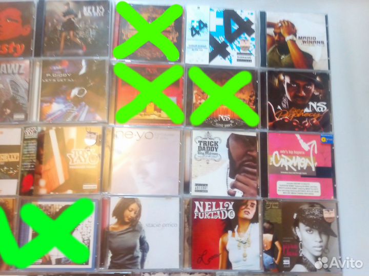 CD диски рэп хип-хоп RnB