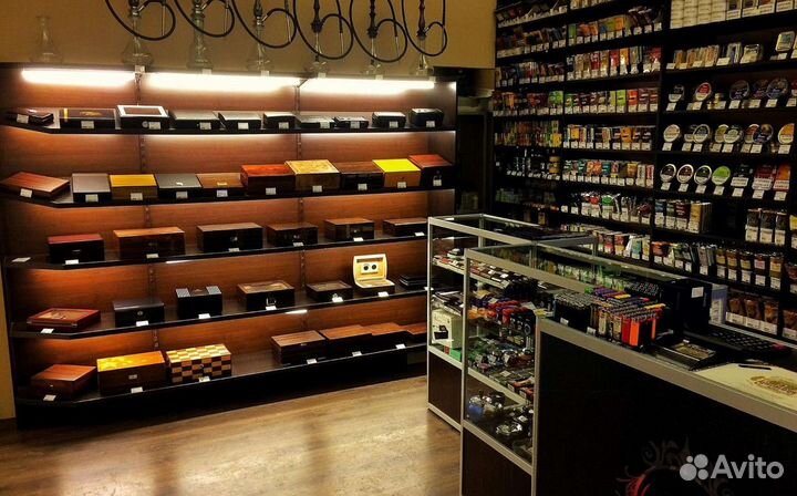 Табачный магазин с полным ассортиментом и спросом