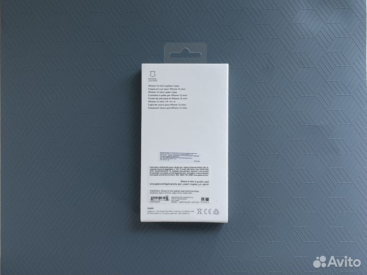 Чехол для iPhone 12 mini (product) RED