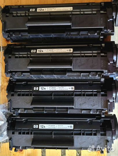 Картридж HP 12A Q2612A бу