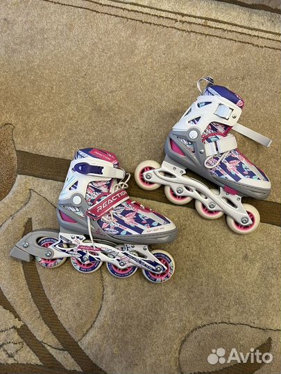 Ролики раздвижные Reaction 31-36