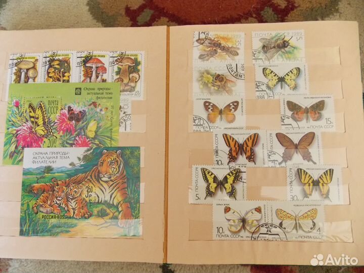 Марки разных тематик