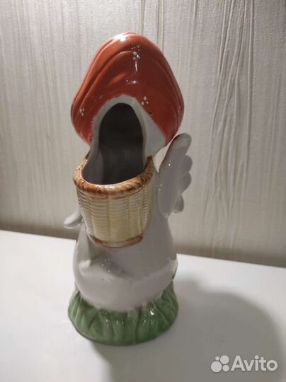 Уточка с утенком. Ваза/подставка