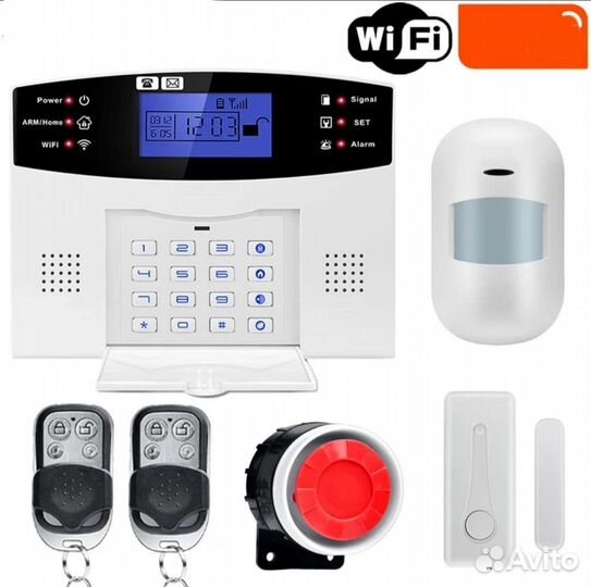 Gsm, WiFi, 4G сигнализация в гараж, дача, дом