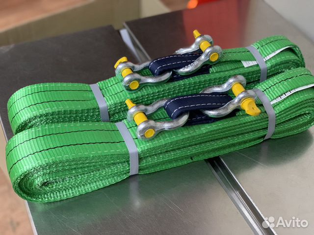 Трос буксировочный 12 тн. скоба-скоба / 6 м