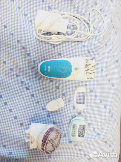 Эпилятор Braun silk epil 5 с насадками и зарядкой