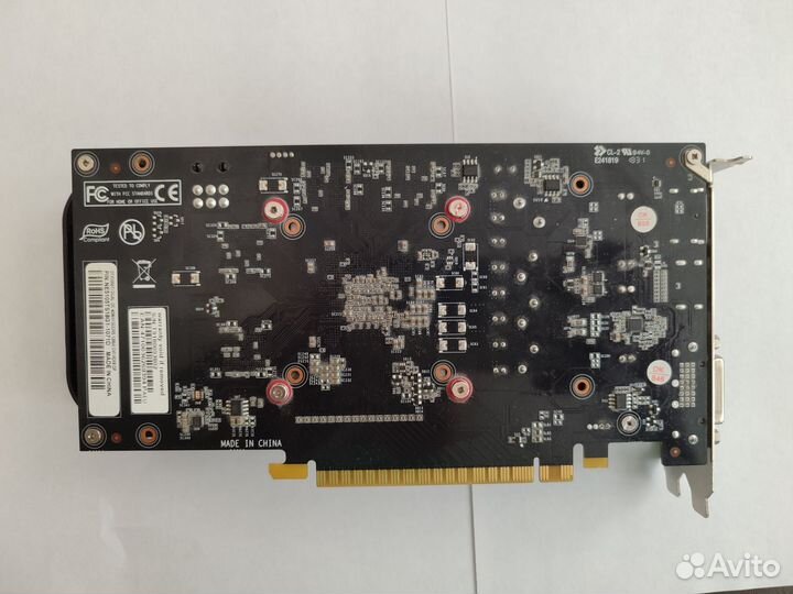 Видеокарта Palit GeForce GTX 1050 Ti dual OC 4гб