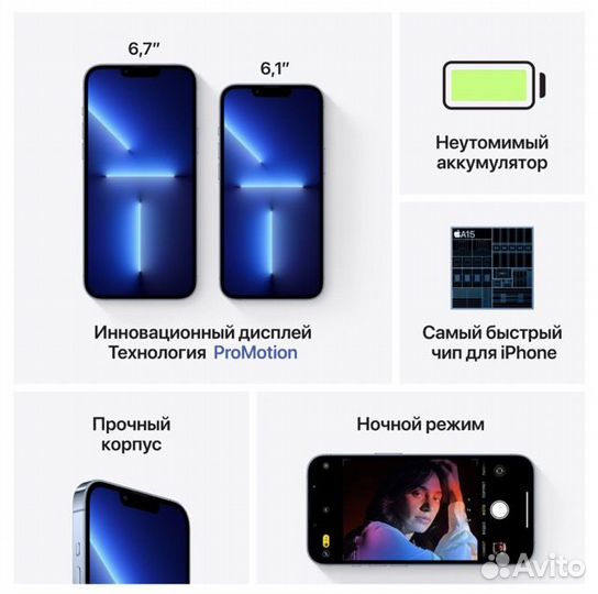 iPhone 13 Pro, 128 ГБ