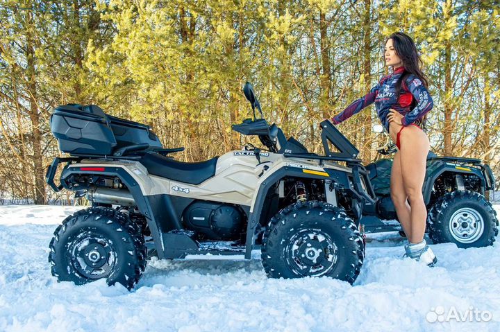 Квадроцикл hisun tactic 750 extreme edition (беж)