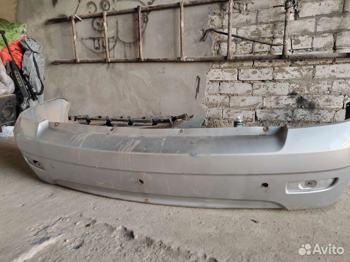 Бампер задний приора 1 хатчбек